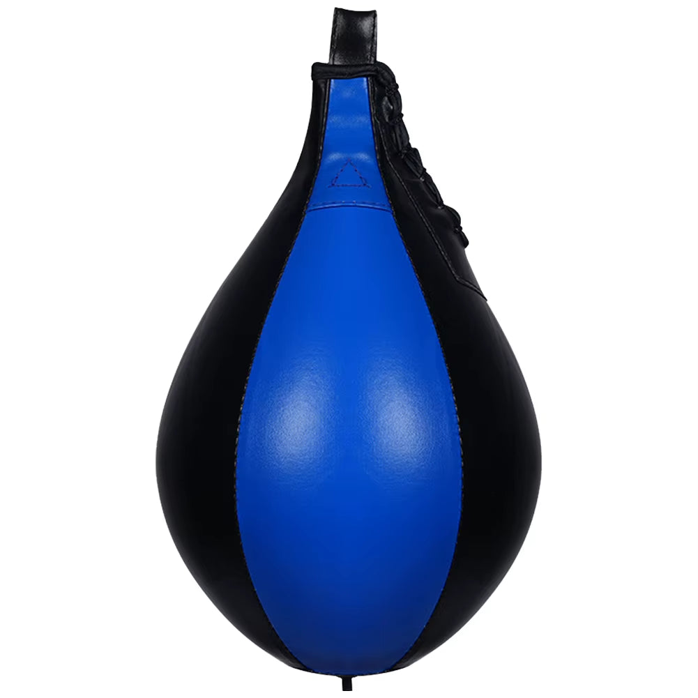 PU Leather Boxing Speed Ball - Hanging Reflex Punching Bag for Stress Relief and Training