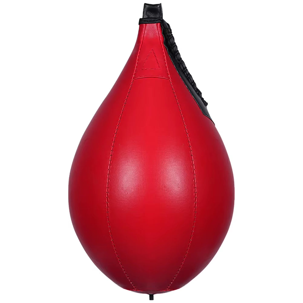 PU Leather Boxing Speed Ball - Hanging Reflex Punching Bag for Stress Relief and Training
